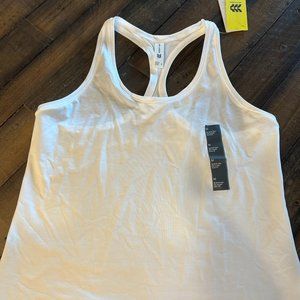 Women's Essential Racerback Tank Top - All in Motion // Size M // White